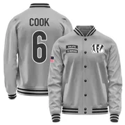 Men's Bryan Cook Cincinnati Bengals Gray Salute to Service Performance Jacket