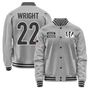 Men's Ceyair Wright Cincinnati Bengals Gray Salute to Service Performance Jacket