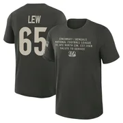 Men's Connor Lew Cincinnati Bengals Green Dark/ 2025 Salute to Service Sideline Slub T-Shirt