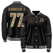 Men's Corey Robinson II Cincinnati Bengals Black Salute to Service Sideline Performance Jacket