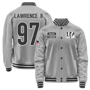Men's Dexter Lawrence II Cincinnati Bengals Gray Salute to Service Performance Jacket