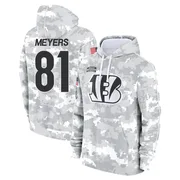 Men's Dohnte Meyers Cincinnati Bengals Camo Arctic 2024 Salute to Service Club Fleece Pullover Hoodie