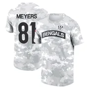 Men's Dohnte Meyers Cincinnati Bengals Camo Arctic 2024 Salute to Service Performance T-Shirt