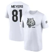 Men's Dohnte Meyers Cincinnati Bengals Legend White 2024 Salute to Service Performance T-Shirt