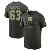 Men's Dylan Fairchild Cincinnati Bengals Green Forest/ 2025 Salute to Service Sideline Primary Edge T-Shirt