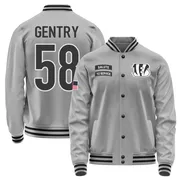 Men's Eric Gentry Cincinnati Bengals Gray Salute to Service Performance Jacket