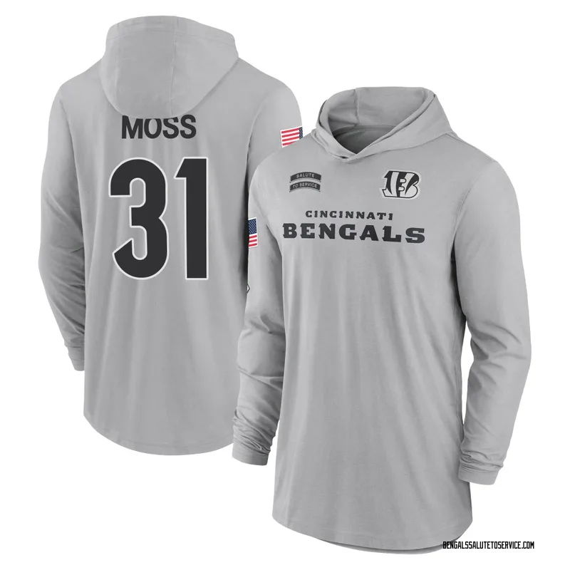 Zack Moss Salute to Service Hoodies & T-Shirts - Bengals Store