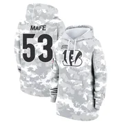 Women's Boye Mafe Cincinnati Bengals Camo Arctic 2024 Salute to Service Club Fleece Pullover Hoodie
