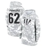 Women's Brian Parker II Cincinnati Bengals Camo Arctic 2024 Salute to Service Club Fleece Pullover Hoodie