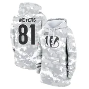 Women's Dohnte Meyers Cincinnati Bengals Camo Arctic 2024 Salute to Service Club Fleece Pullover Hoodie