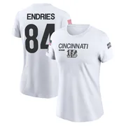 Women's Jack Endries Cincinnati Bengals Legend White 2024 Salute to Service Performance T-Shirt