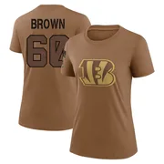 Women's Liam Brown Cincinnati Bengals Legend Brown 2023 Salute To Service Performance T-Shirt