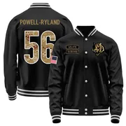 Youth Antwaun Powell-Ryland Cincinnati Bengals Black Salute to Service Sideline Performance Jacket