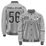 Youth Antwaun Powell-Ryland Cincinnati Bengals Gray Salute to Service Performance Jacket
