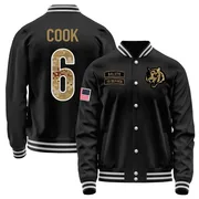 Youth Bryan Cook Cincinnati Bengals Black Salute to Service Sideline Performance Jacket