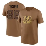 Youth Colbie Young Cincinnati Bengals Legend Brown 2023 Salute To Service Performance T-Shirt