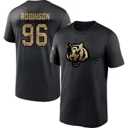 Youth Landon Robinson Cincinnati Bengals Black 2020 Salute To Service Performance T-Shirt